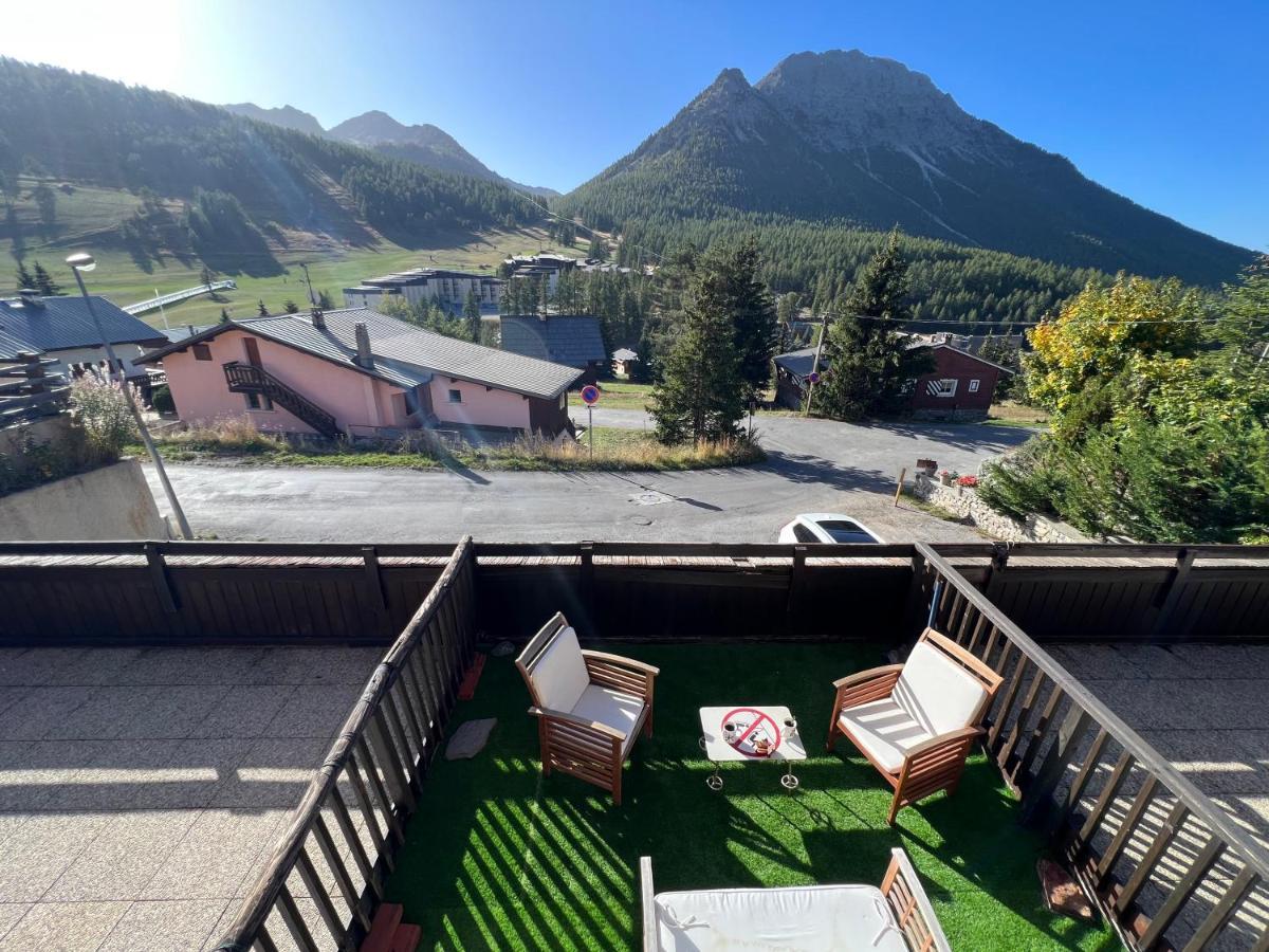 Apartament Les Tanieres De Montgenevre - La Marmotte - Duplex 4 P Entierement Renove Avec Vue Magnifique Zewnętrze zdjęcie
