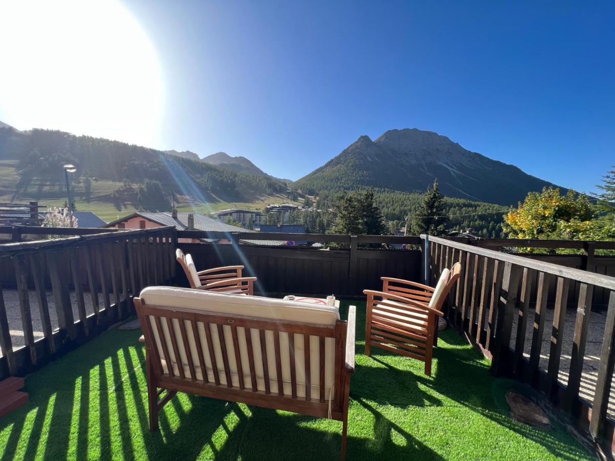 Apartament Les Tanieres De Montgenevre - La Marmotte - Duplex 4 P Entierement Renove Avec Vue Magnifique Zewnętrze zdjęcie