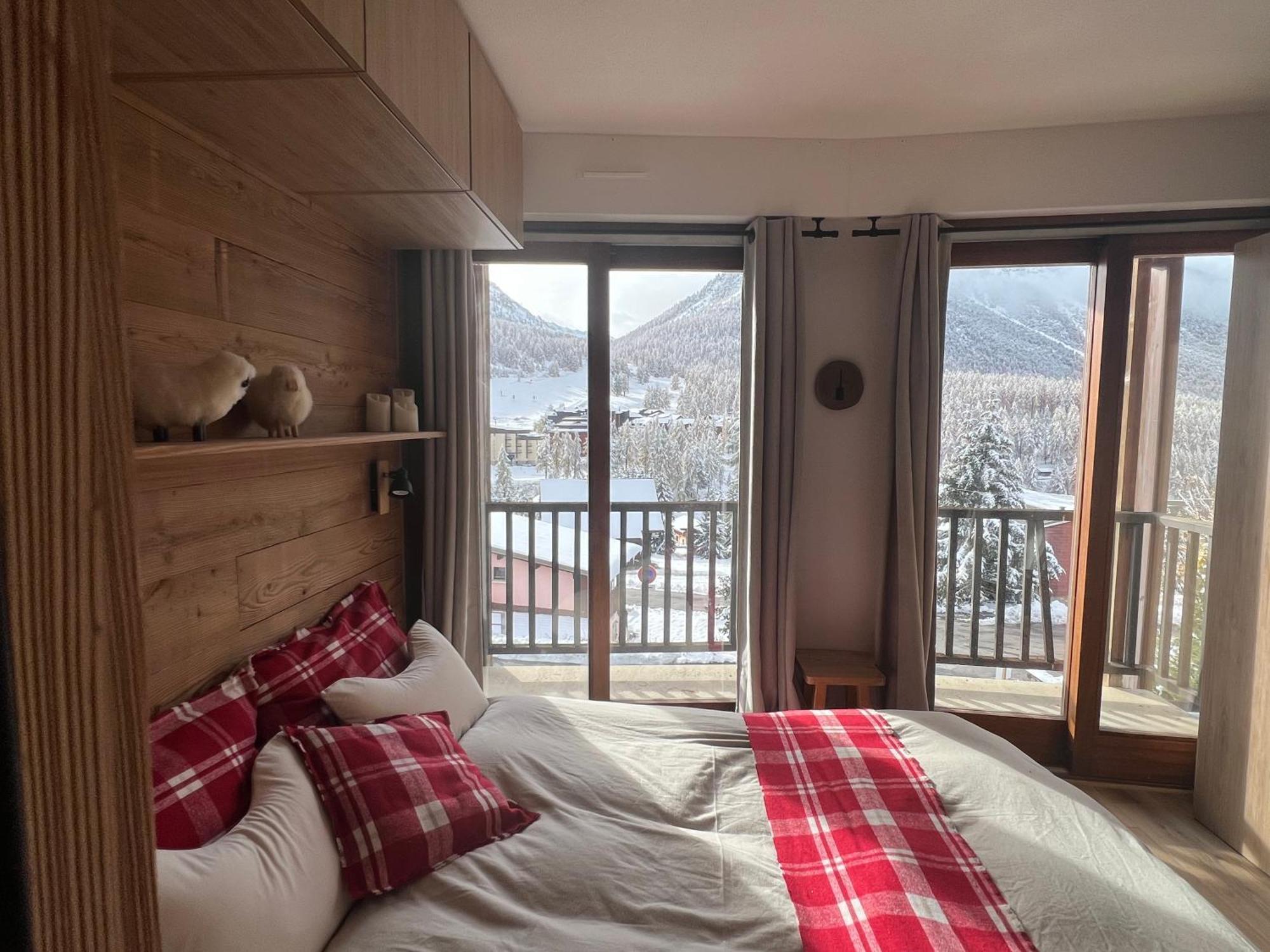 Apartament Les Tanieres De Montgenevre - La Marmotte - Duplex 4 P Entierement Renove Avec Vue Magnifique Zewnętrze zdjęcie