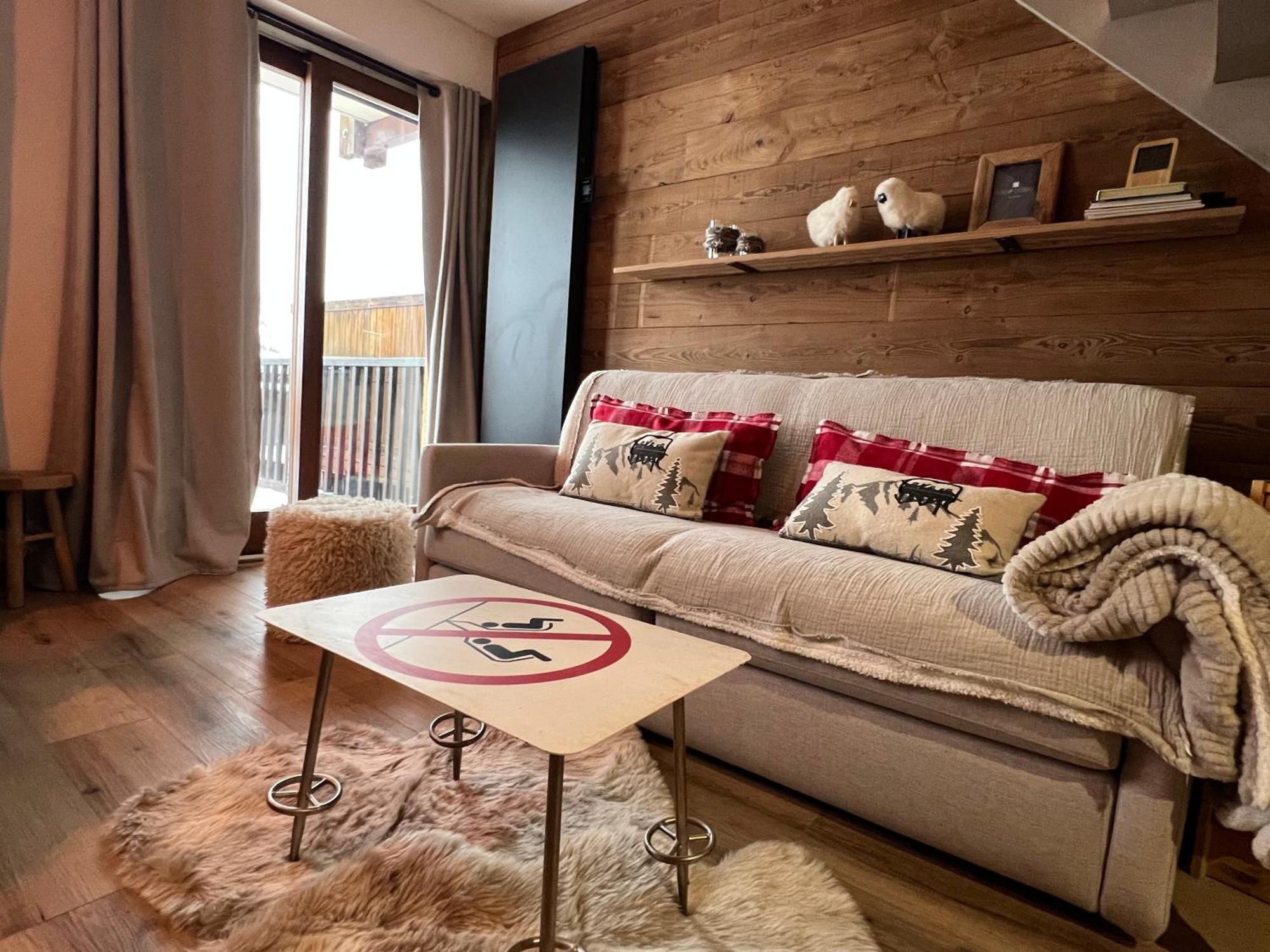 Apartament Les Tanieres De Montgenevre - La Marmotte - Duplex 4 P Entierement Renove Avec Vue Magnifique Zewnętrze zdjęcie